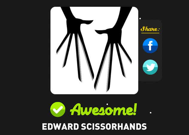  Edward Scissorhands 