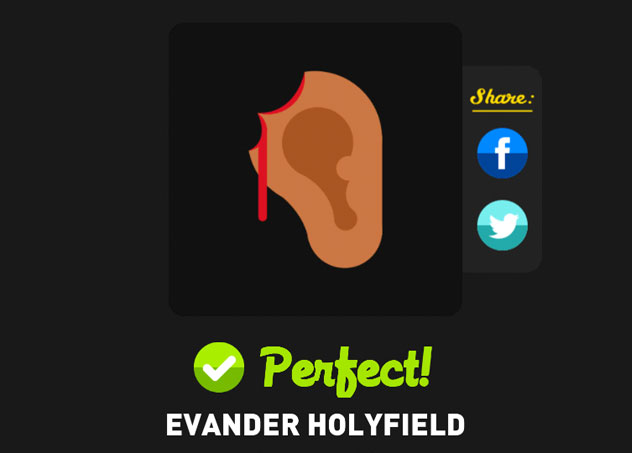  Evander Holyfield 
