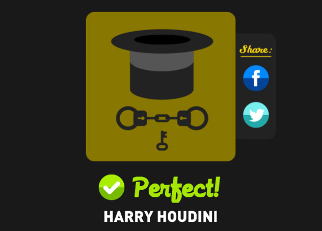  Harry Houdini 