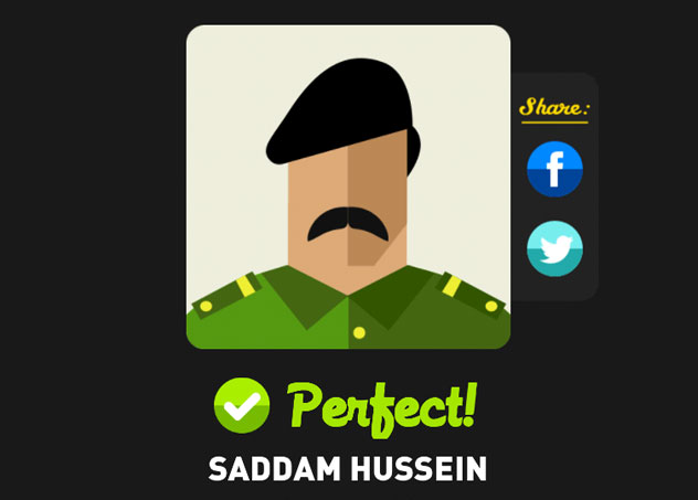  Saddam Hussein 