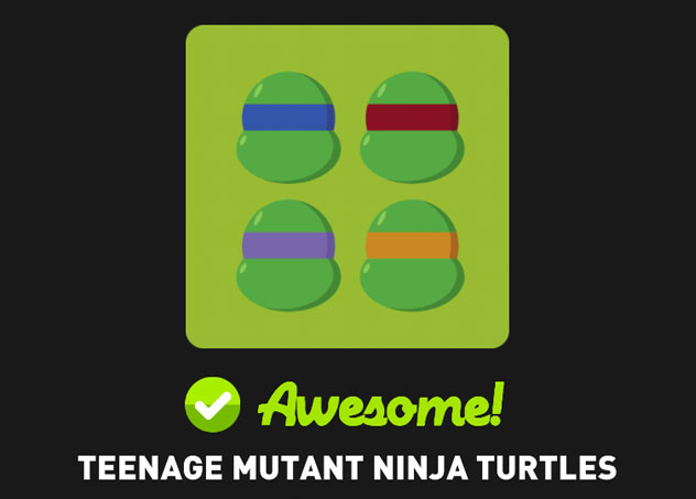  Teenage Mutant Ninja Turtles 