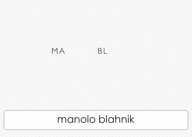  Manolo Blahnik 