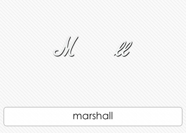  Marshall 